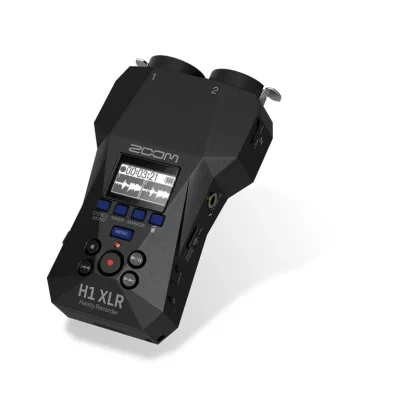 Zoom H1 XLR Portable Audio Recorder for Video