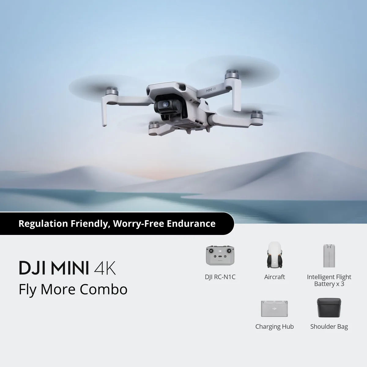 DJI Mini 4K Drone Fly More Combo