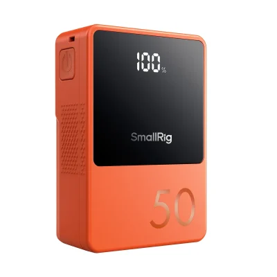 SmallRig 4871 VB50 mini V Mount Battery (Orange)