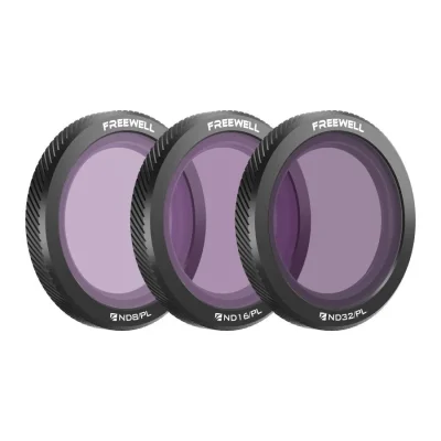 Freewell Magnetic Hybrid Bright Day Filter Kit for DJI Neo (3-Pack)