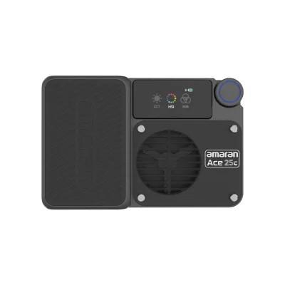 amaran Ace 25c RGB LED Light Panel All-in-One Creator Kit (Charcoal)