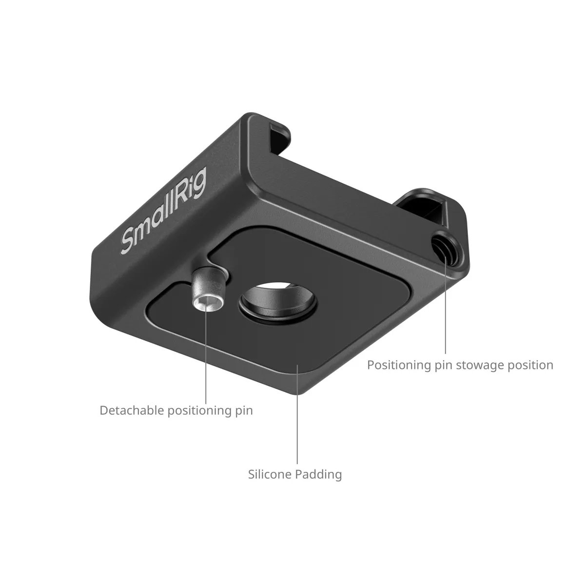 SmallRig 5032 Anti-Twist Cold Shoe Mount Support (2 Pack)