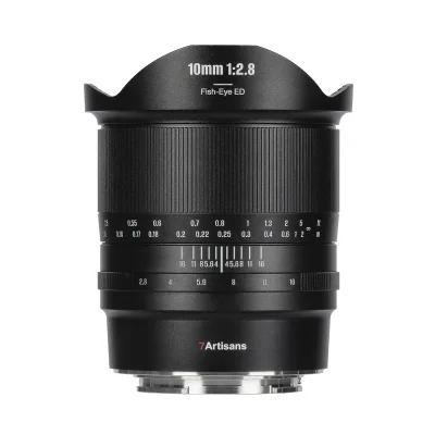 7Artisans 10mm f/2.8 Mark II Fisheye Lens (Canon EOS-R)