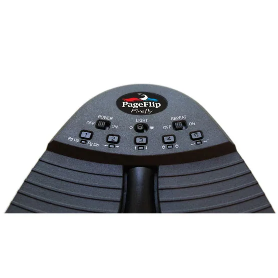 PageFlip Firefly – Programmable Bluetooth/USB Digital Page Turner Pedal