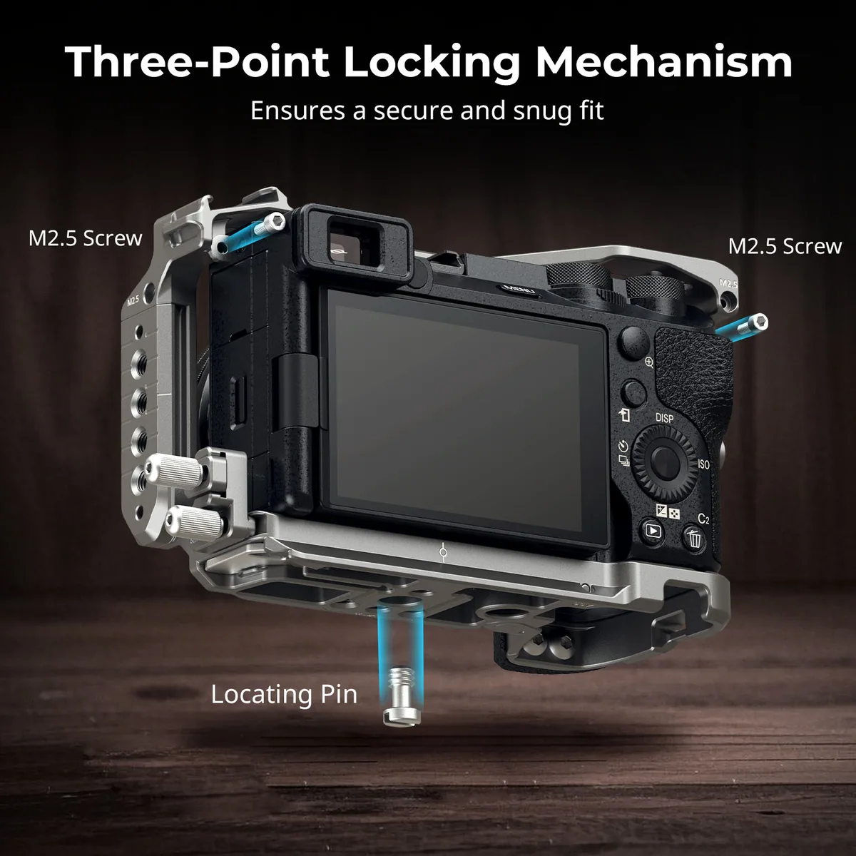 SmallRig 5060 HawkLock Quick Release Cage Kit for Sony Alpha 6700