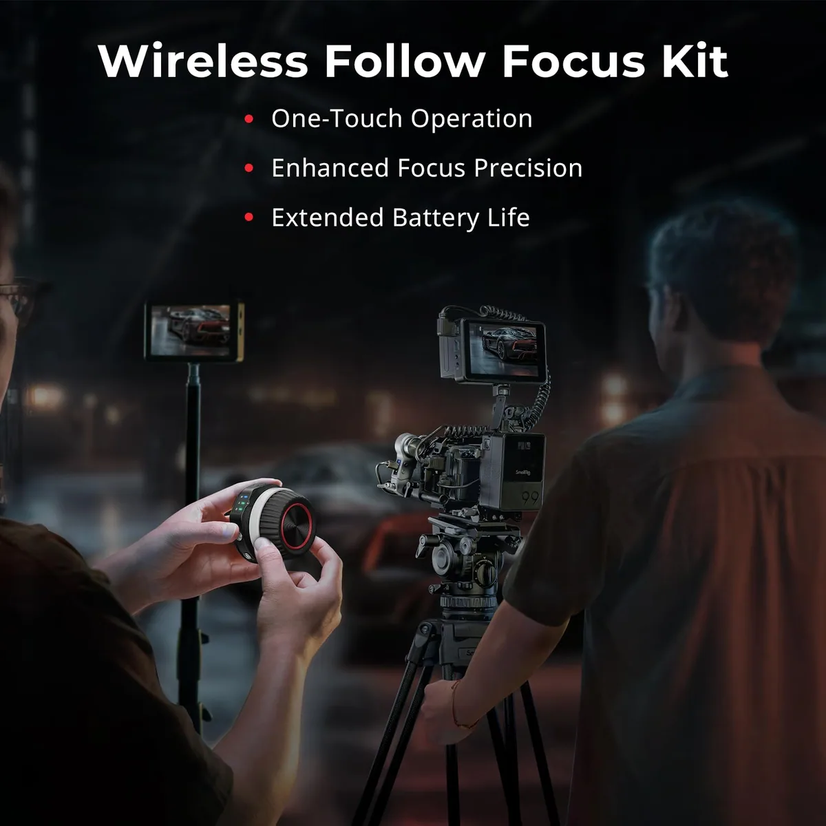 SmallRig 4296B Wireless Follow Focus Kit (Lite)