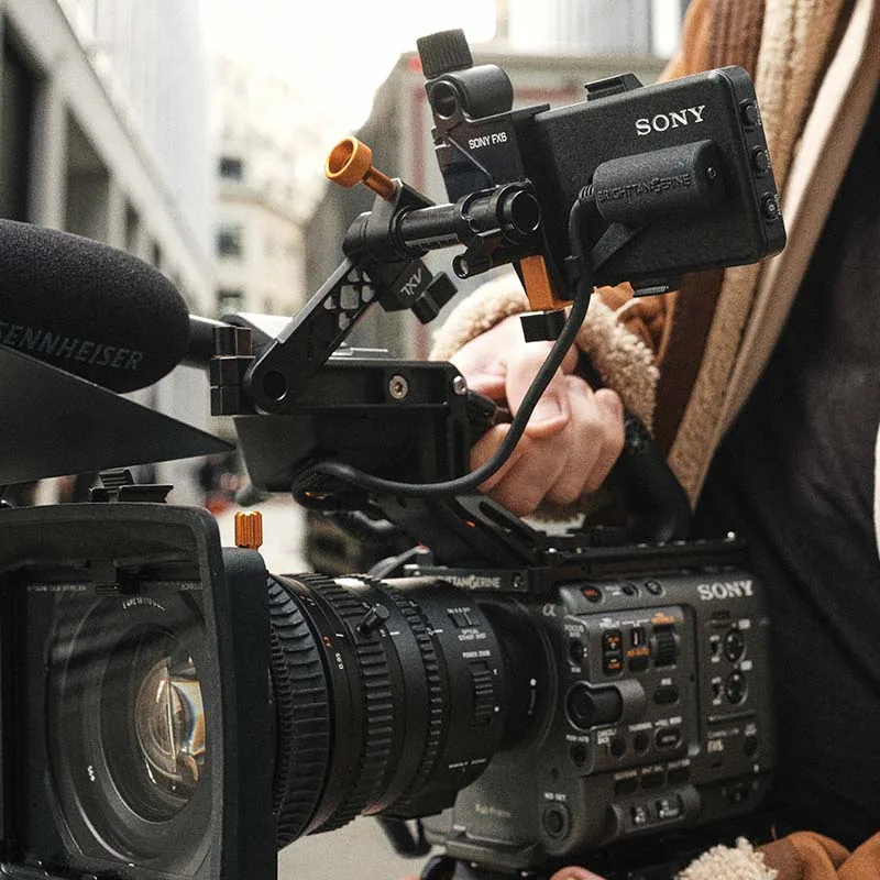Bright Tangerine Top Handle Brace for Sony FX6