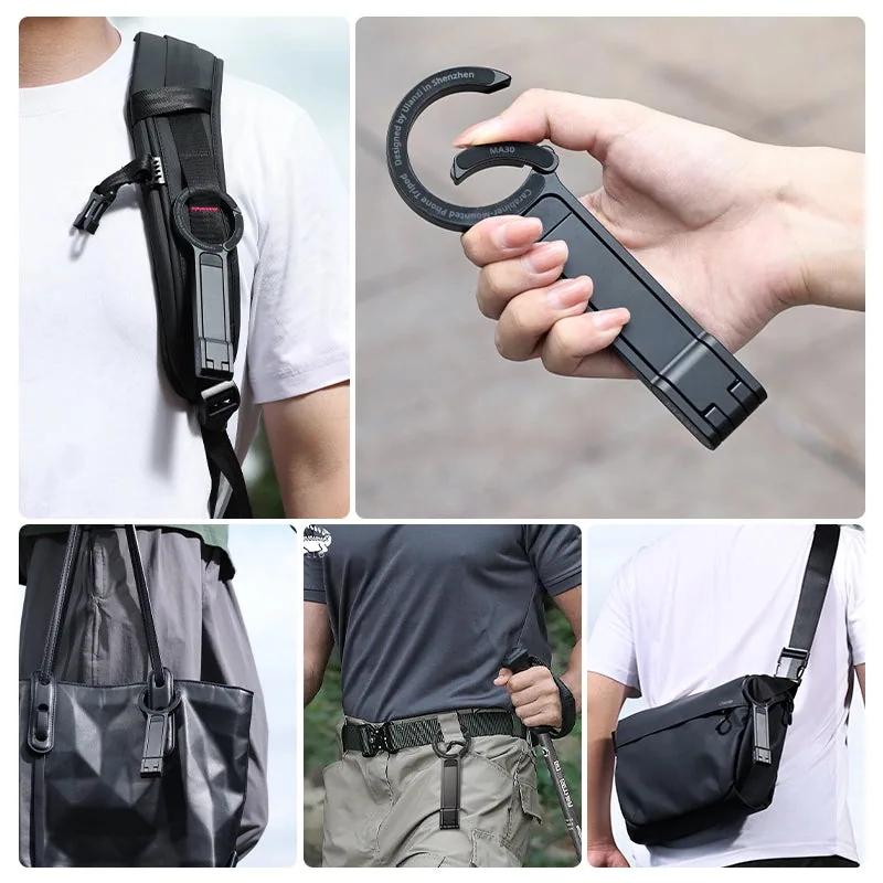 Ulanzi MA30 Carabiner-Mounted MagSafe Mobile Phone Tripod