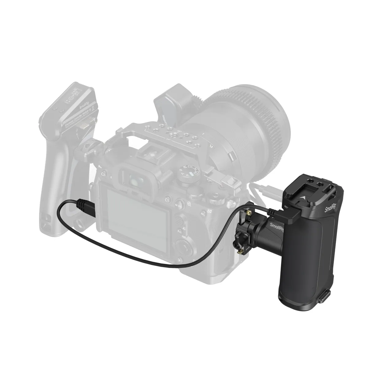 SmallRig 3893 Rotating Side Handle with Trigger REC for Selected Sony Mirrorless Cameras