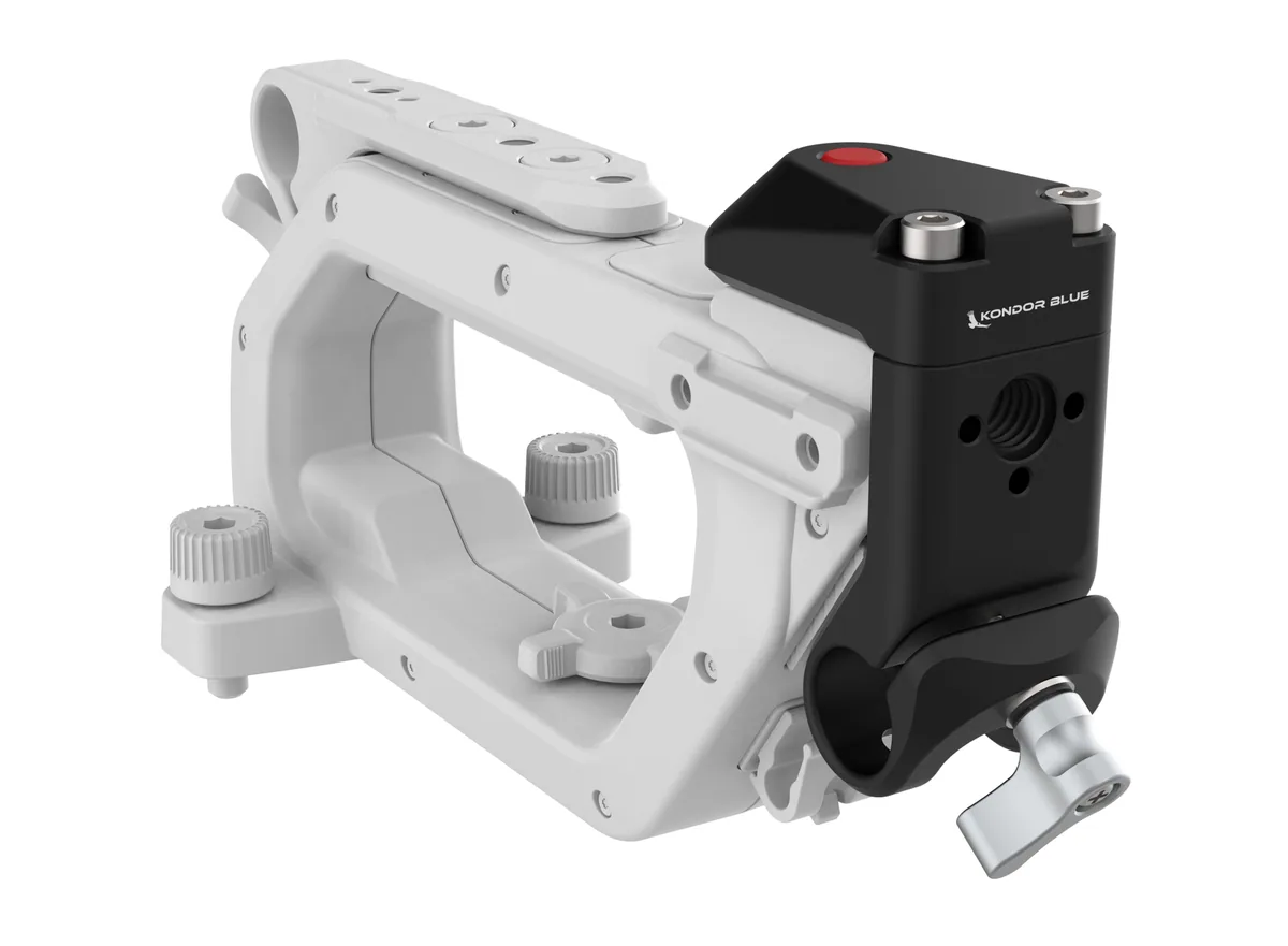 Kondor Blue Run/Stop Trigger Handle Module for Canon C400 (Raven Black)
