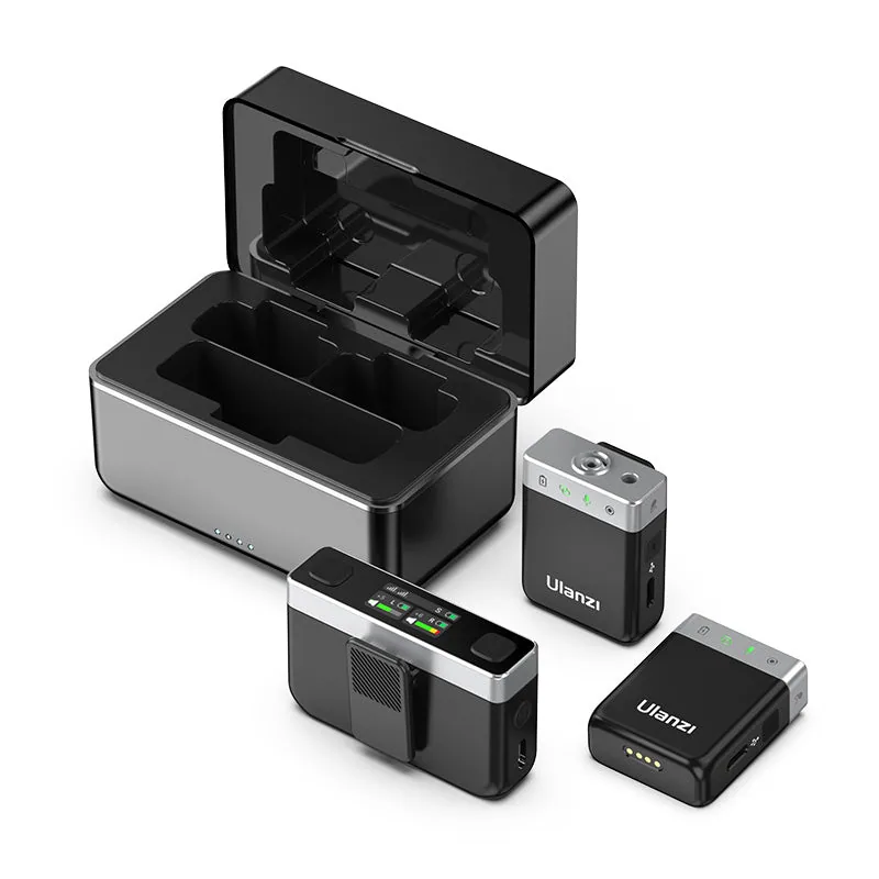 Ulanzi AM18 U-Mic 2-Person Wireless Microphone System for Cameras and Mobile Devices