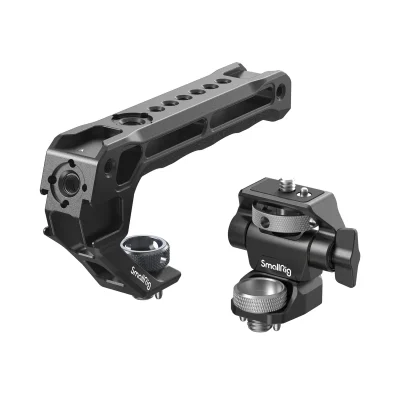 SmallRig 5323 Top Handle with Monitor Support Kit (Compatible with ARRI 3/8”-16 Screw)
