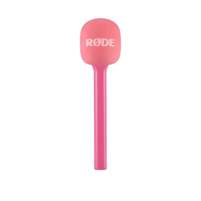 Rode Interview GO Handheld Mic Adapter for the Wireless GO (Pink)