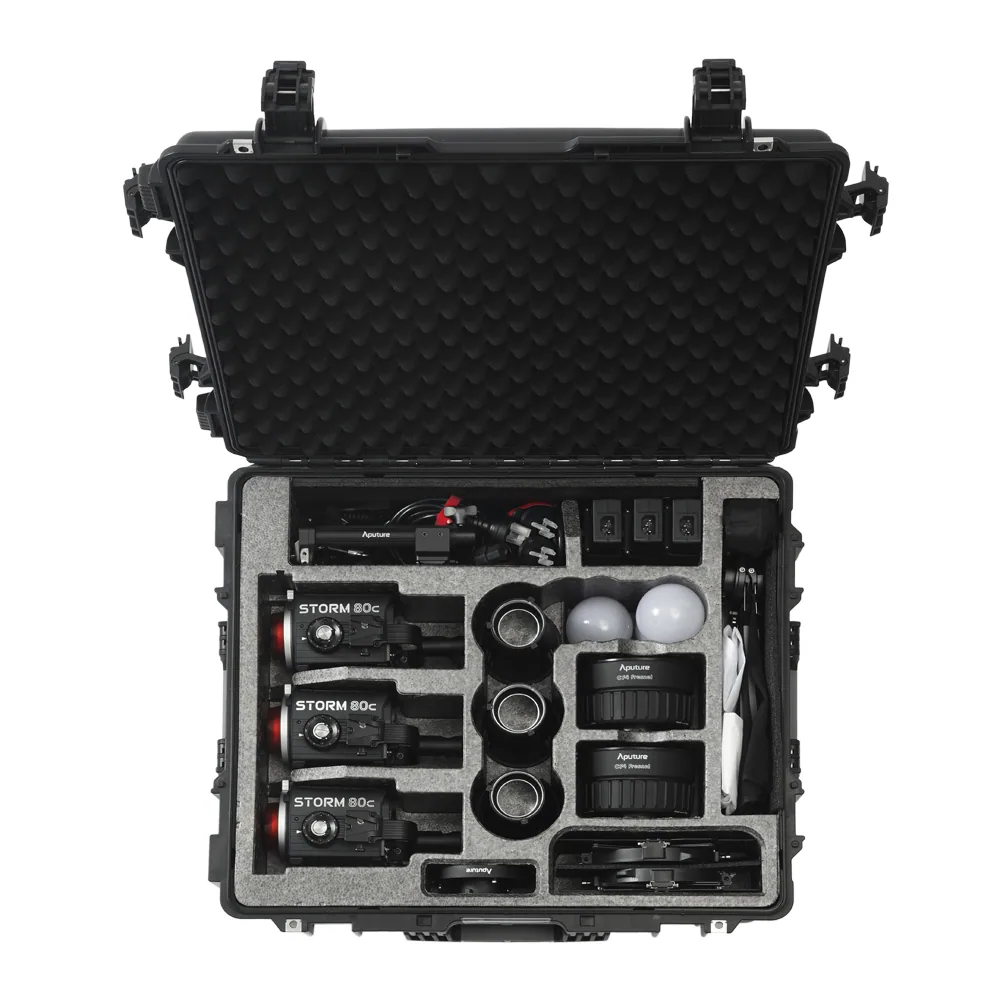 Aputure Storm 80c LED Monolight 3-Light Kit