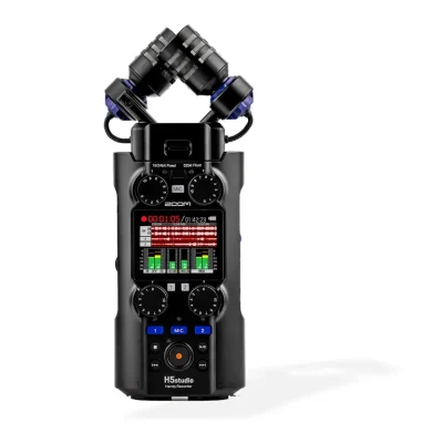 Zoom H5studio 4-Track Handy Recorder with 32-Bit Float Recording