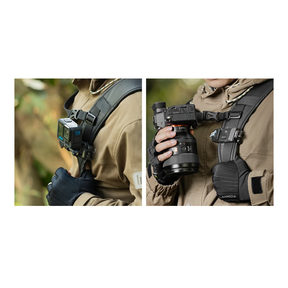 SmallRig 5053 Camera Clip with Quick Release Mount Plate Kit
