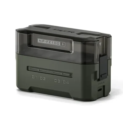 Tilta Portable Charging Station for NP-FZ100 (4 Channel, Green)