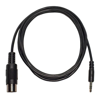 1010Music MIDI 3.5mm TRS to 5 pin DIN Cable (1.4m)