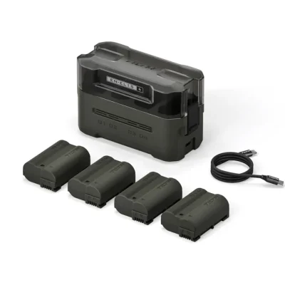 Tilta Portable Charging Station with 4 Batteries for Nikon EN-EL15C