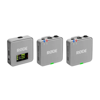 RODE Wireless GO Compact Wireless Microphone System (Gen 3, Stone)