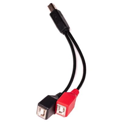 1010music USB B Splitter Cable for Bluebox
