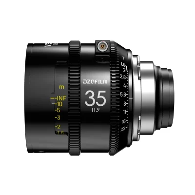 DZOFilm Vespid Prime2 35mm T1.9 Lens (PL Mount, Meters)