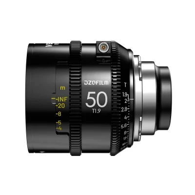 DZOFilm Vespid Prime2 50mm T1.9 Lens (PL Mount, Meters)