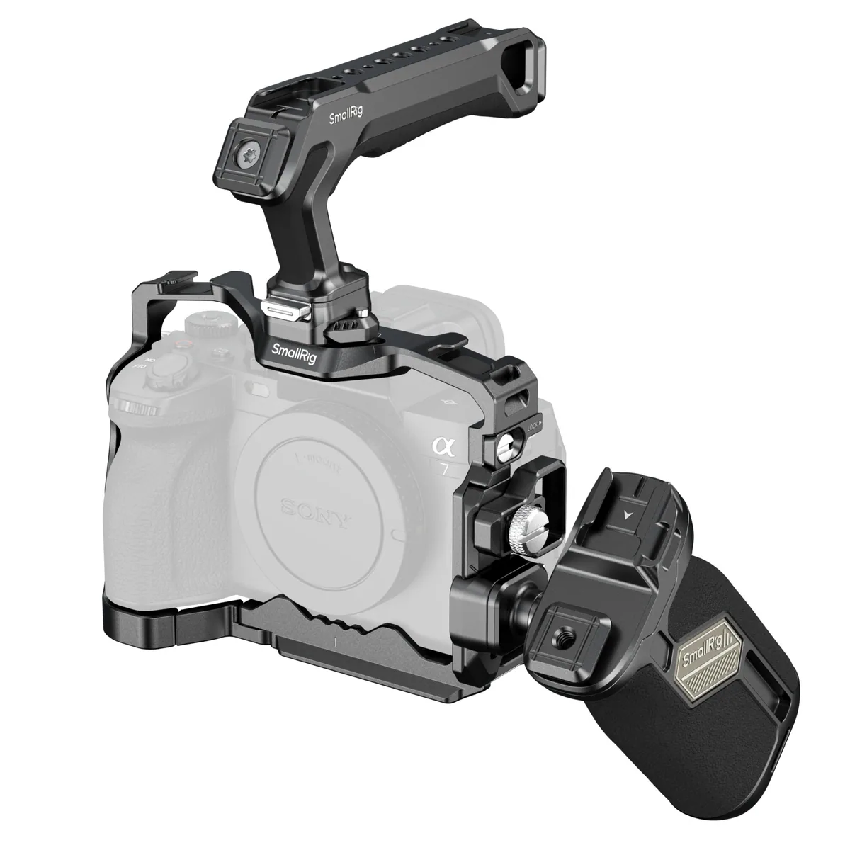 SmallRig 5599 HawkLock Cage Kit for Sony Alpha 7R V / 7 IV / 7S III / 1 / 7R IV (Advanced Edition)