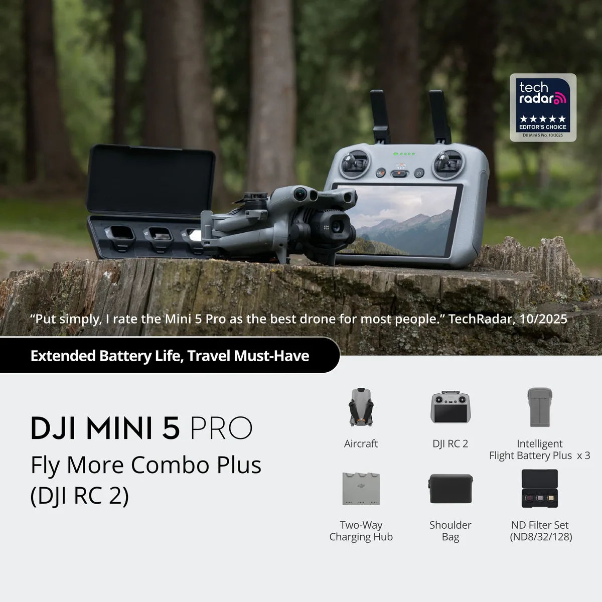 DJI Mini 5 Pro Fly More Combo Plus (DJI RC2)