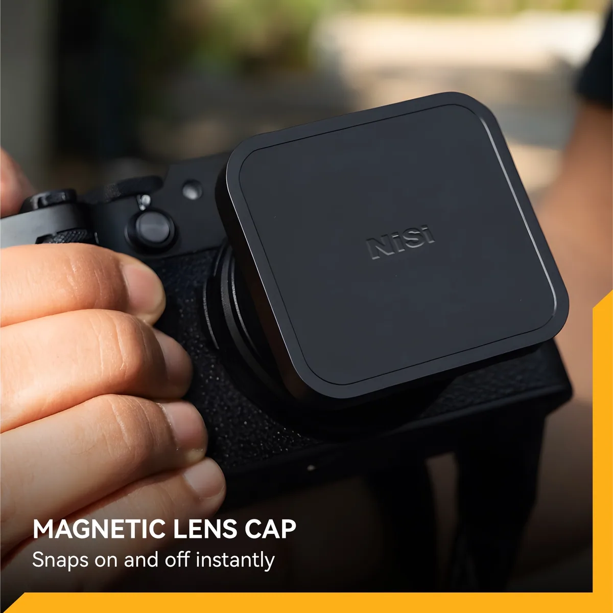 NiSi JetMag Pro Lens Hood Kit for Fuji X100 Series (Black)