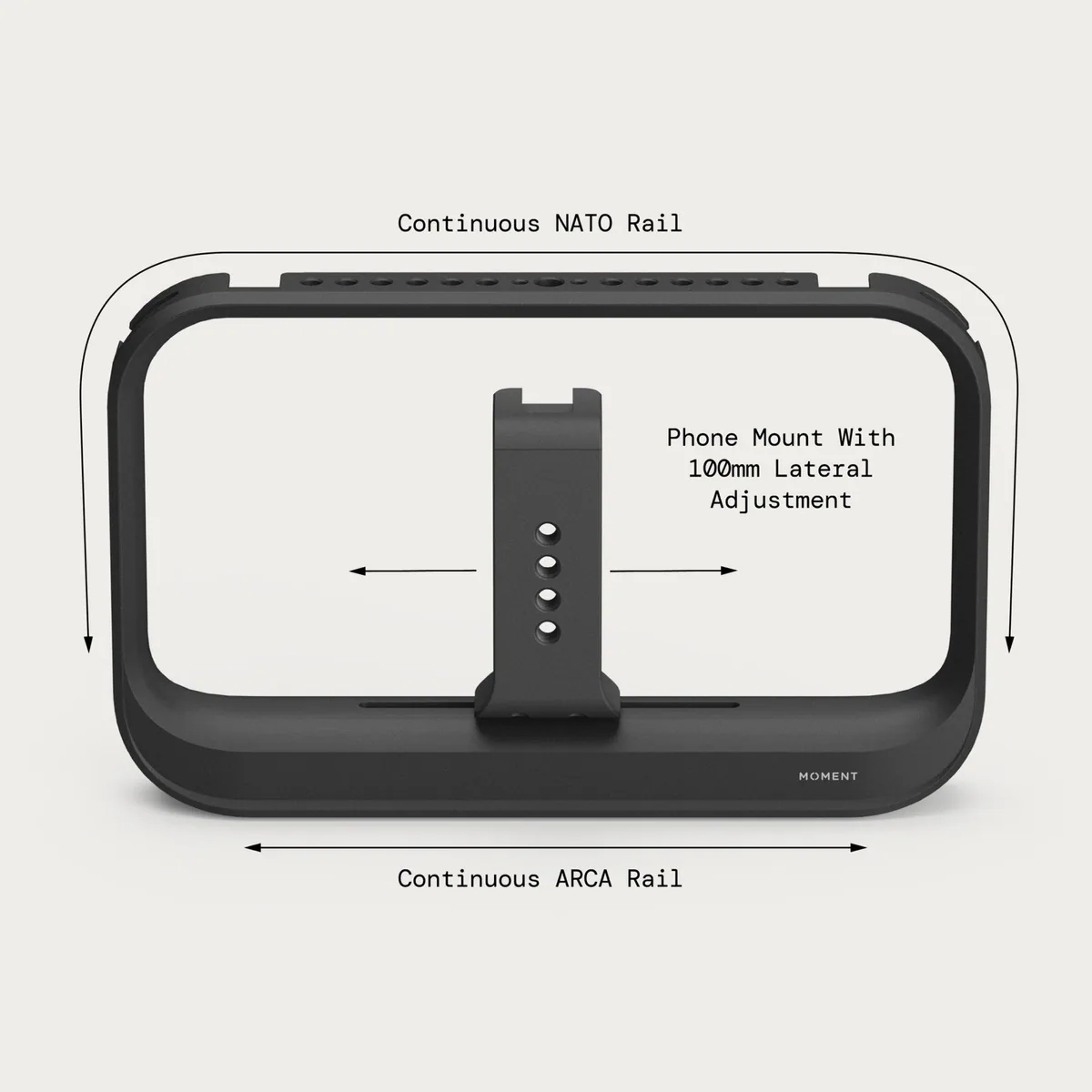 Moment Supercage Mobile Cage with Integrated USB-C Hub