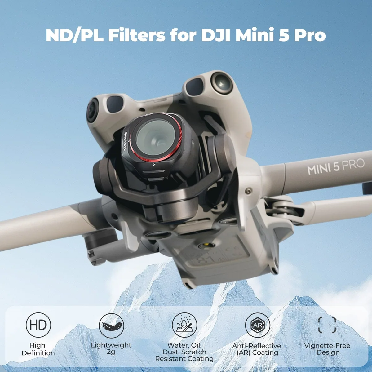 Freewell Bright Day Filter Kit for Mini 5 Pro (6 Pack)