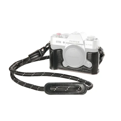 SmallRig 5669 Leather Half Case Kit for FUJIFILM X-T30 / X-T30 II / X-T30 III (Black)