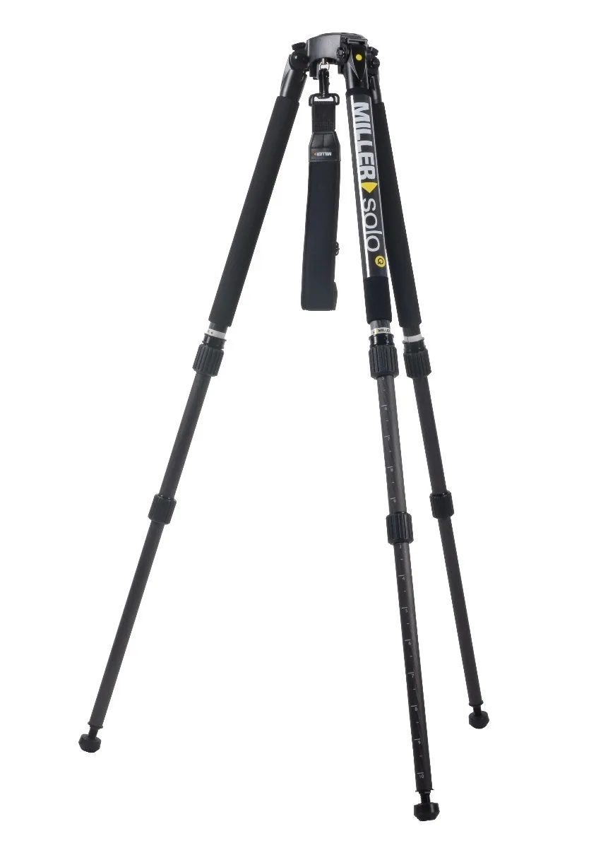 Miller Solo-Q 75 Carbon Fiber 2-Stage Tripod (75mm Bowl)