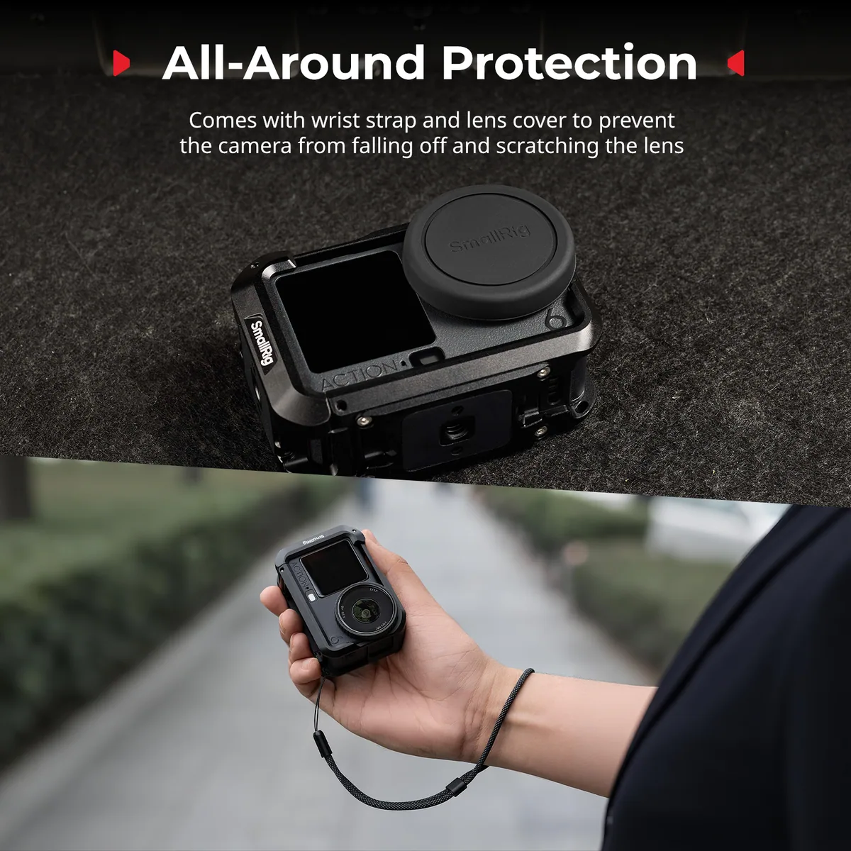 SmallRig 5887 Cage for DJI Osmo Action 6 (Advanced Edition)