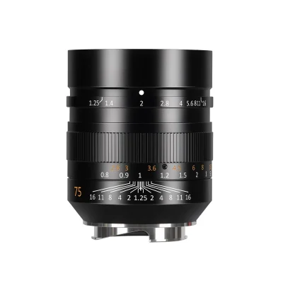 7Artisans 75mm f1.25 II Full-Frame Lens (Leica M)