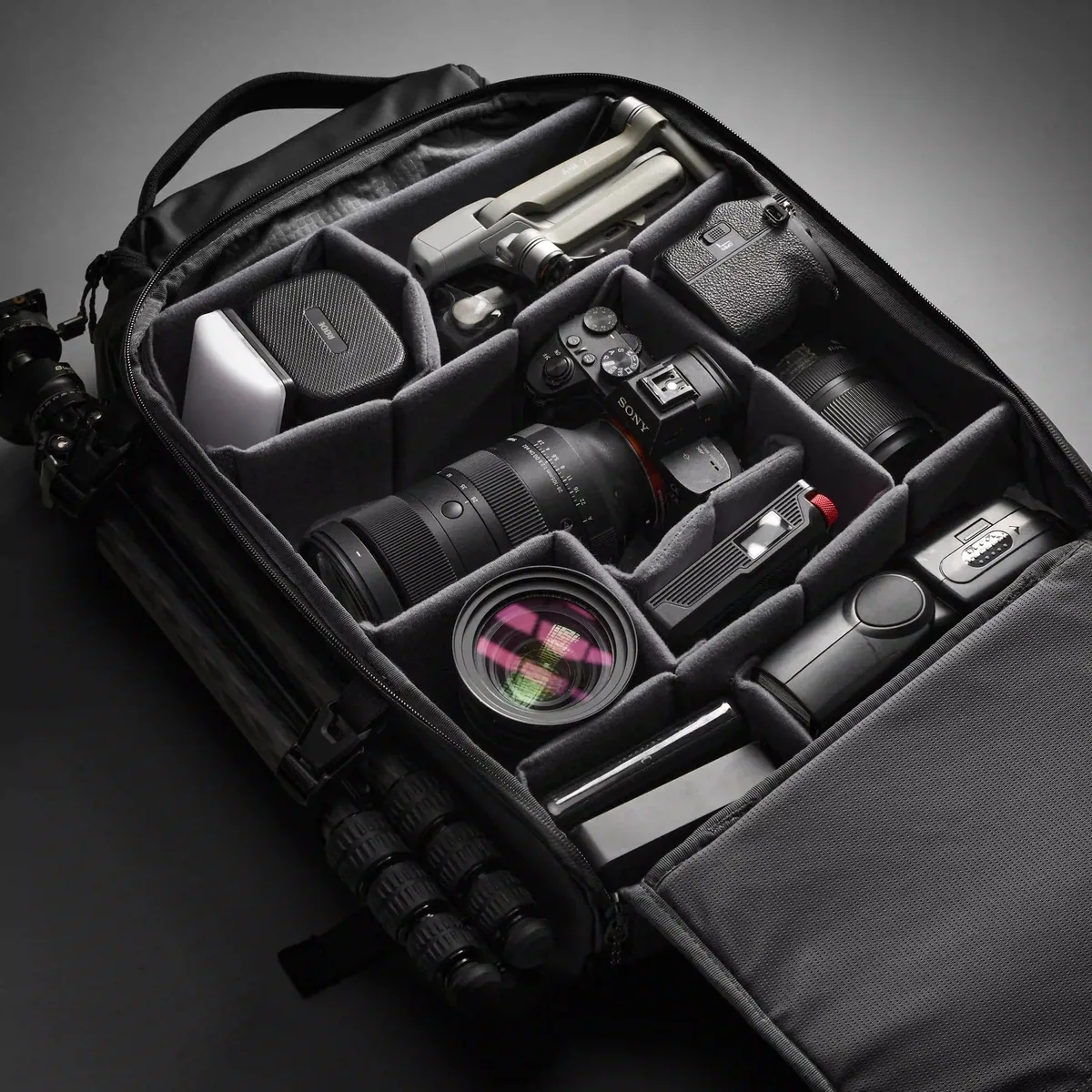 Sakk Gear Everyday Slimpak Camera Backpack (Black, 28L)