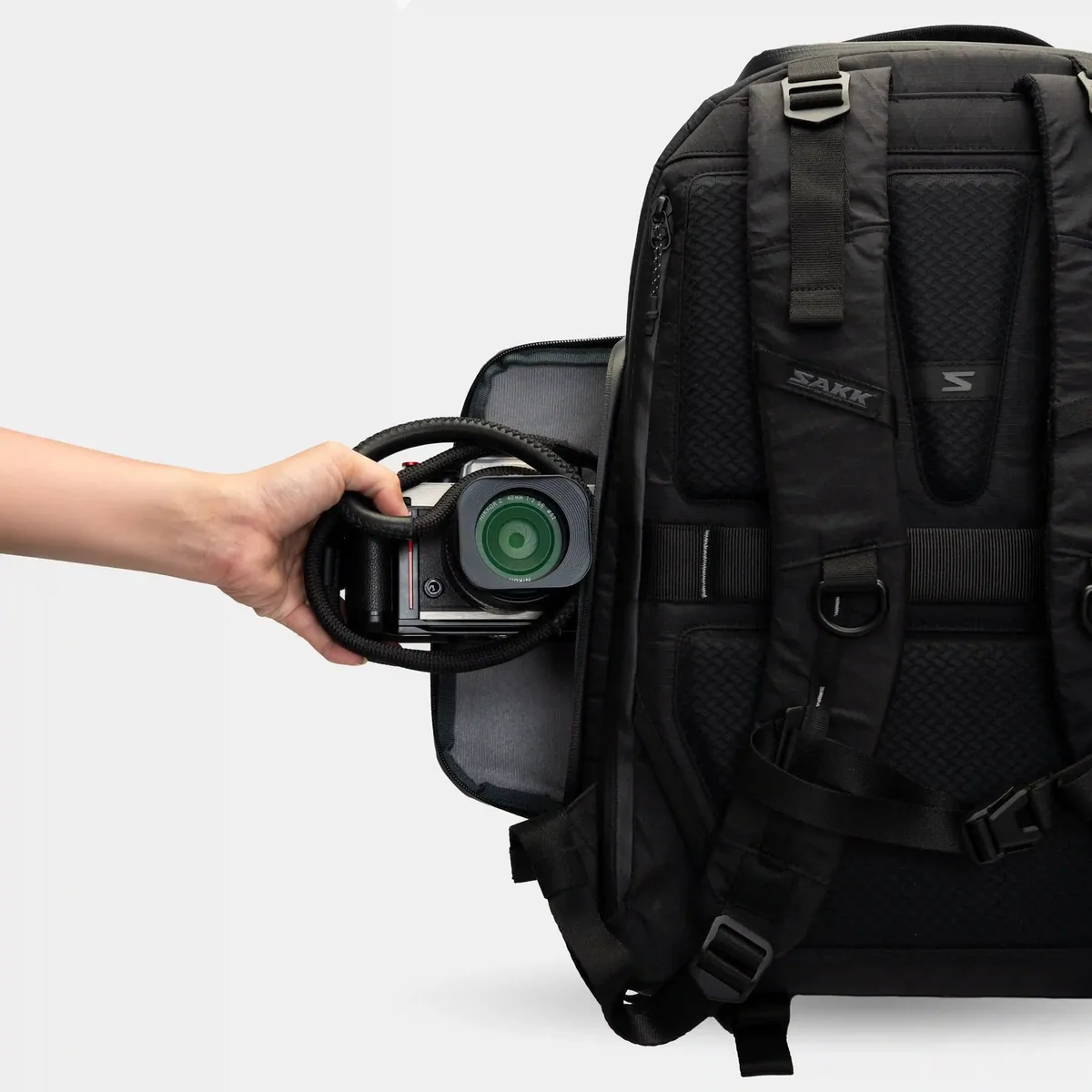 Sakk Gear Everyday Slimpak Camera Backpack (Black, 28L)