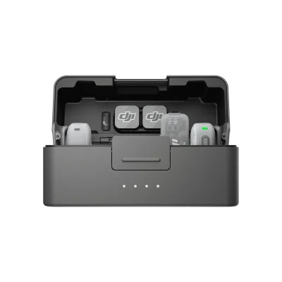 DJI Mic Mini 2 Wireless Microphone System with Charging Case (2TX+ Mobile RX)