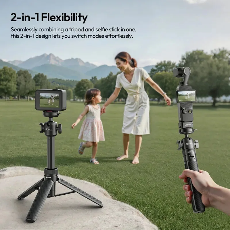 Ulanzi MT90 Cka Quick Release Tripod for Pocket 3/4 & Action Cameras
