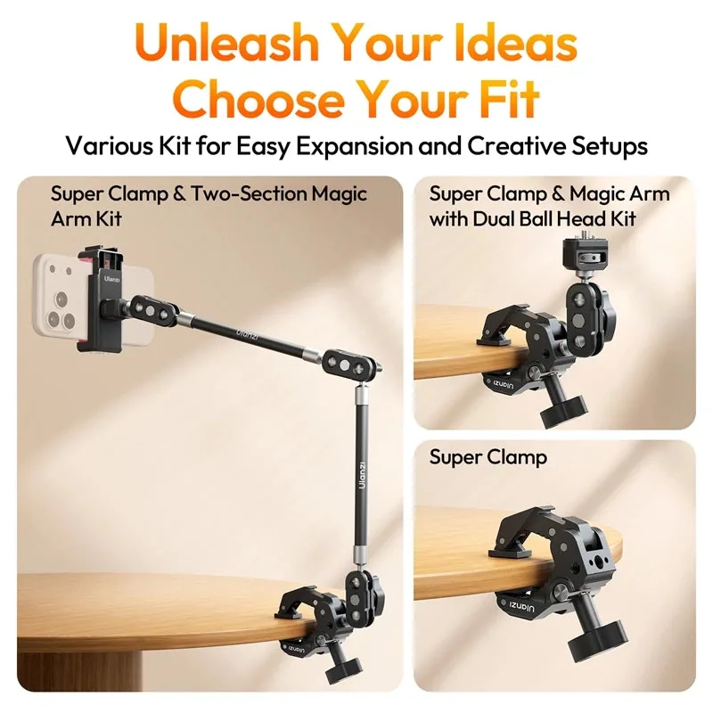 Ulanzi CO78 Super Clamp with Magic Arm Kit