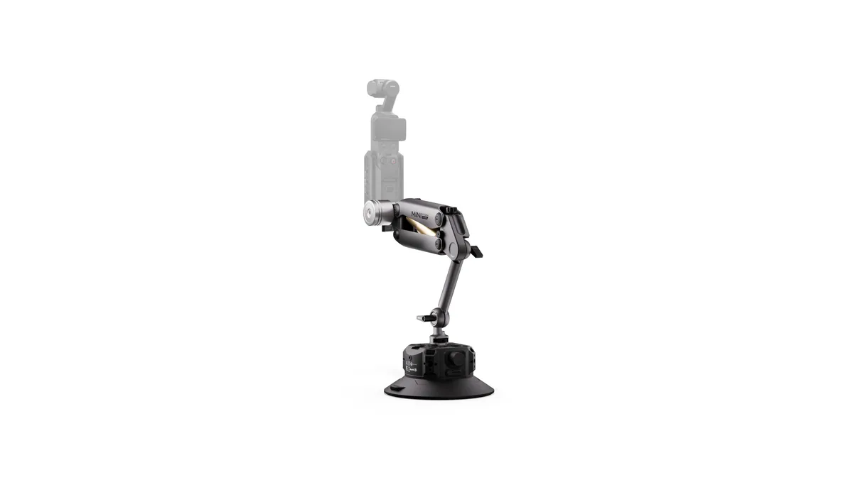 Tilta Hydra Alien Mini Electronic Suction Cup (6″) Kit (Titanium Gray)