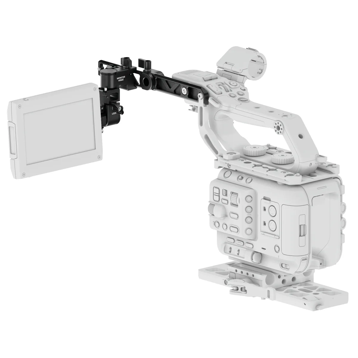 Bright Tangerine Universal Monitor Hinge for Sony FX6