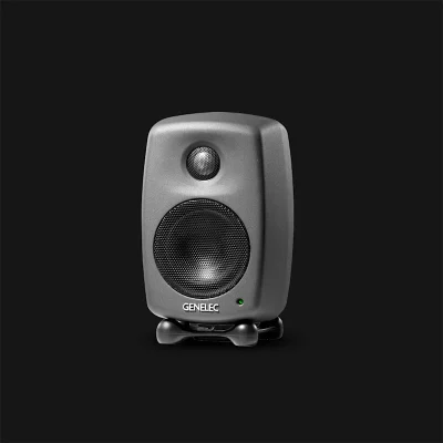 Genelec 8010 Bi-Amplified Active Monitor (Black, Single)