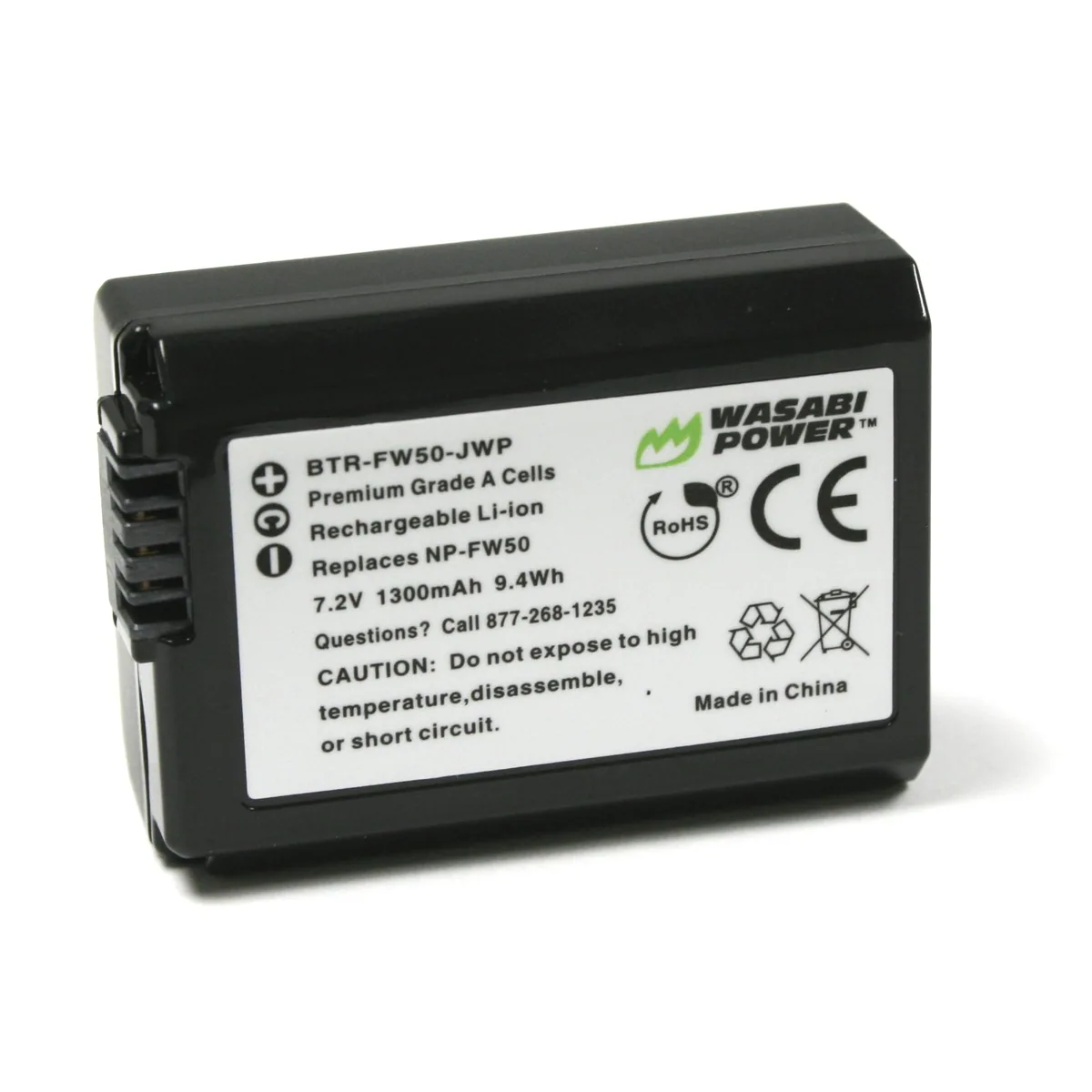 Wasabi NP-FW50 Power Battery for Sony