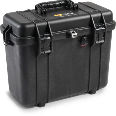 Pelican 1430 Top Loader Case (Black, With Foam)