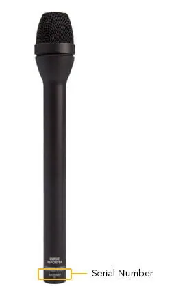 Rode Reporter Omnidirectional Handheld Interview Microphone