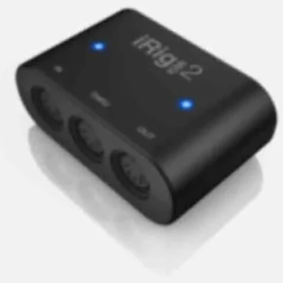 IK Multimedia iRig MIDI 2 Portable MIDI Interface for iOS, Mac, and PC