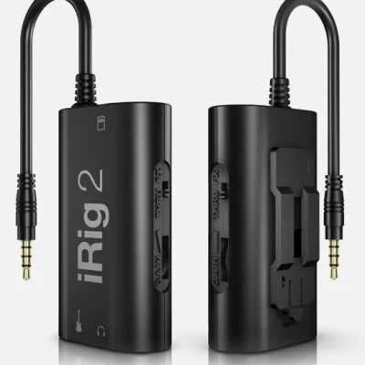 IK Multimedia iRig 2 Guitar Interface for iPhone, iPad, and iPod Touch