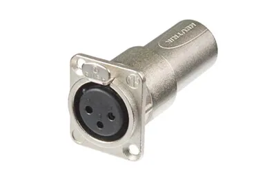 Neutrik NA3FDM XLR Female-Male Feedthrough Adapter for Panel Mount